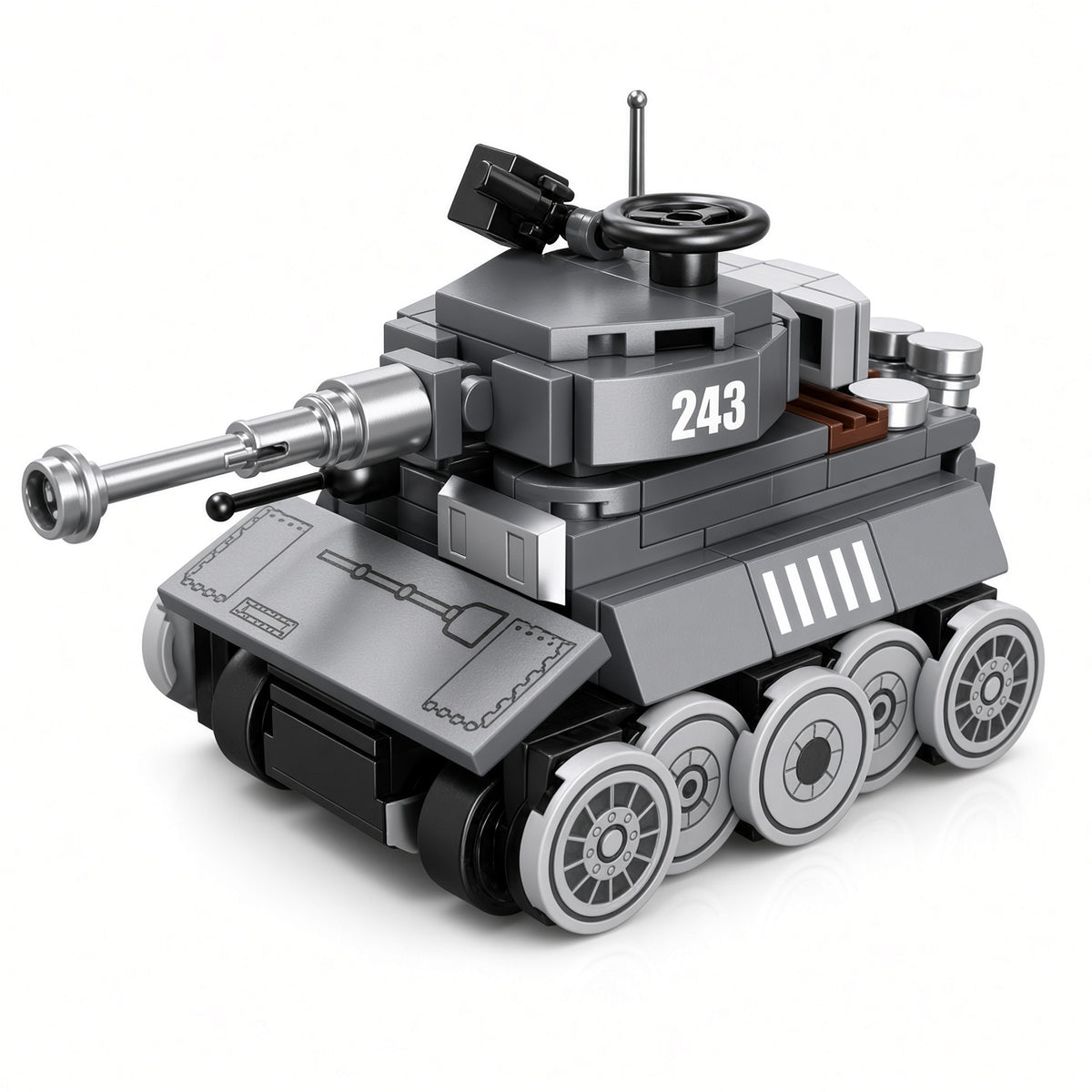 DECOOL Mini Racing Series Pull-Back Brick Car - Tank Models
