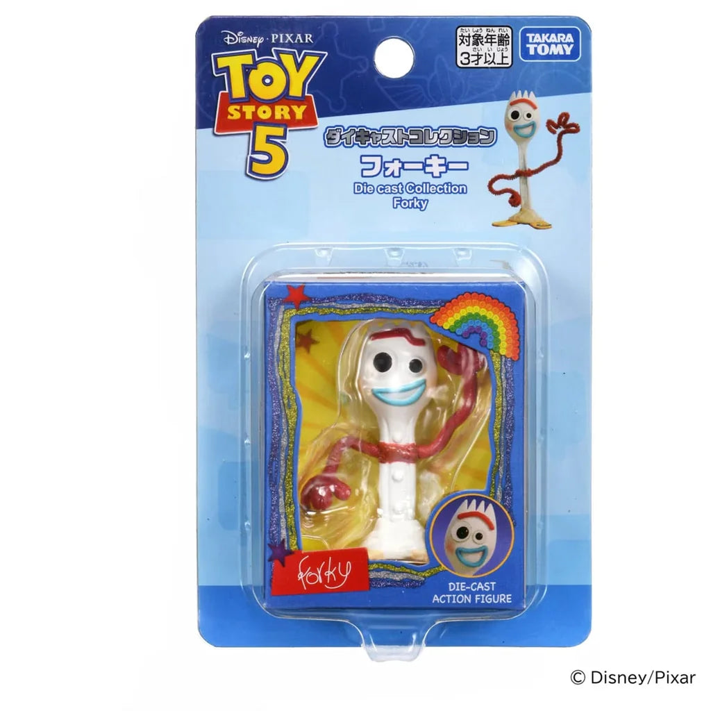 Takara Tomy Disney Toy Story 30th Anniversary Die-Cast Alloy Forky Figure | CRAZXY