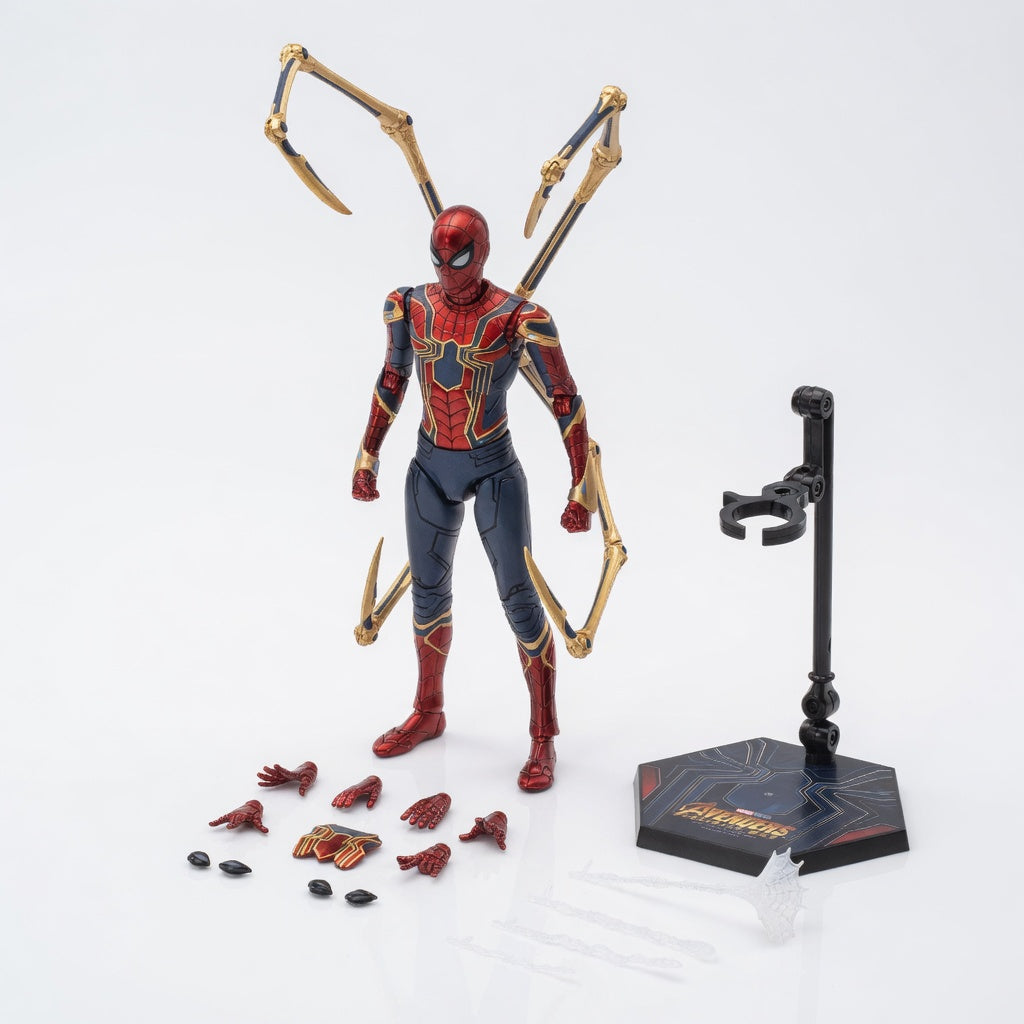 ZD Toys Iron Spider-Man 2.0 7 Inch 1:10 Scale Articulated Action Figure – Avengers: Infinity War