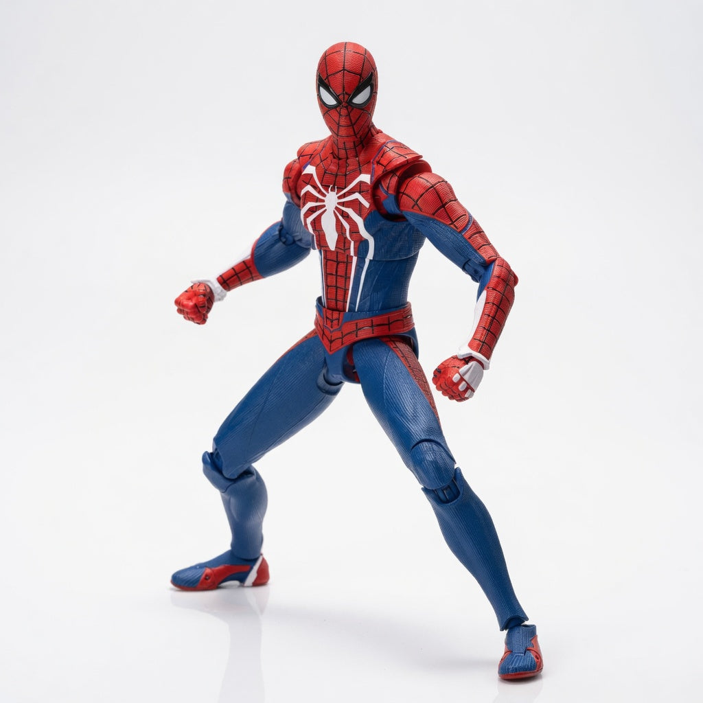 ZD Toys Marvel Spider-Man Advanced Suit 7 Inch 1:10 Scale Articulated Action Figure (PS4 Game)