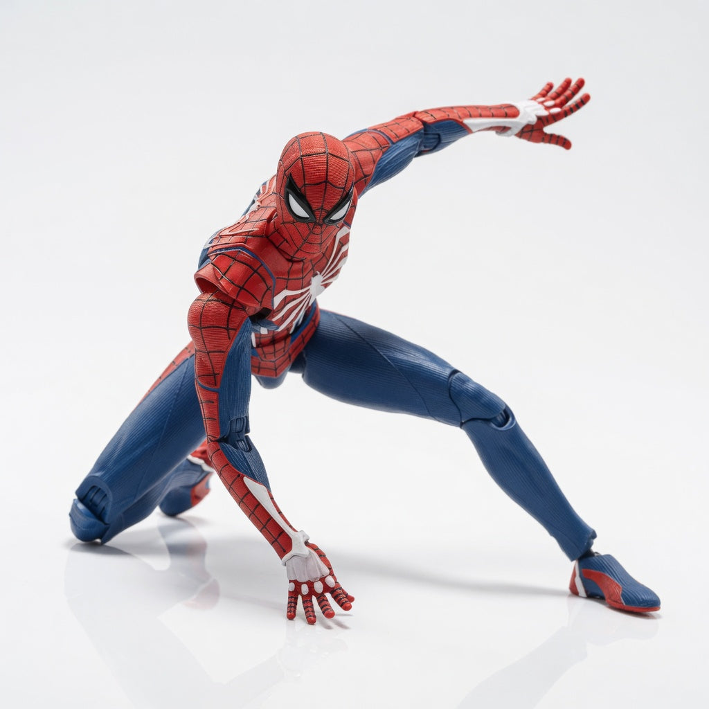 ZD Toys Marvel Spider-Man Advanced Suit 7 Inch 1:10 Scale Articulated Action Figure (PS4 Game)