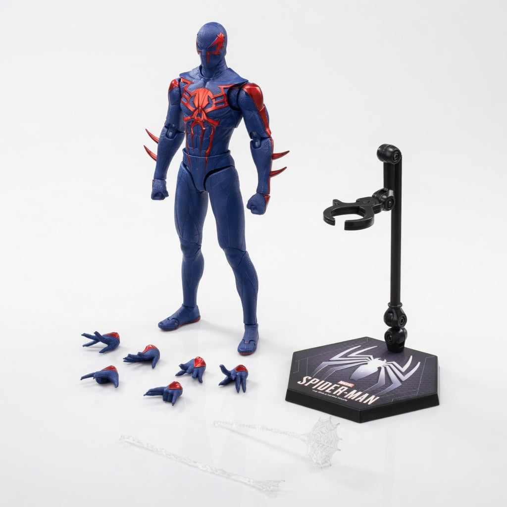 ZD Toys Marvel Spider-Man 2099 7 Inch 1:10 Scale Articulated Action Figure (Game Version)