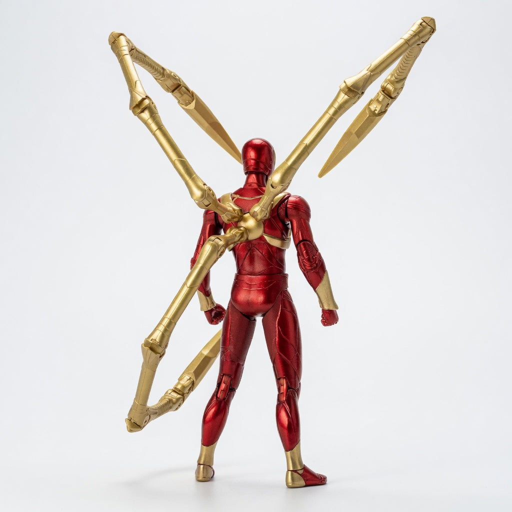 ZD Toys Marvel Official Iron Spider-Man with Multiple Accessories Articulated Action Figure