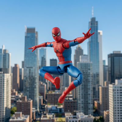 ZD Toys Marvel Official Spider-Man (Brand New Day) 7-Inch 1/10 Scale Action Figure | CRAZXY