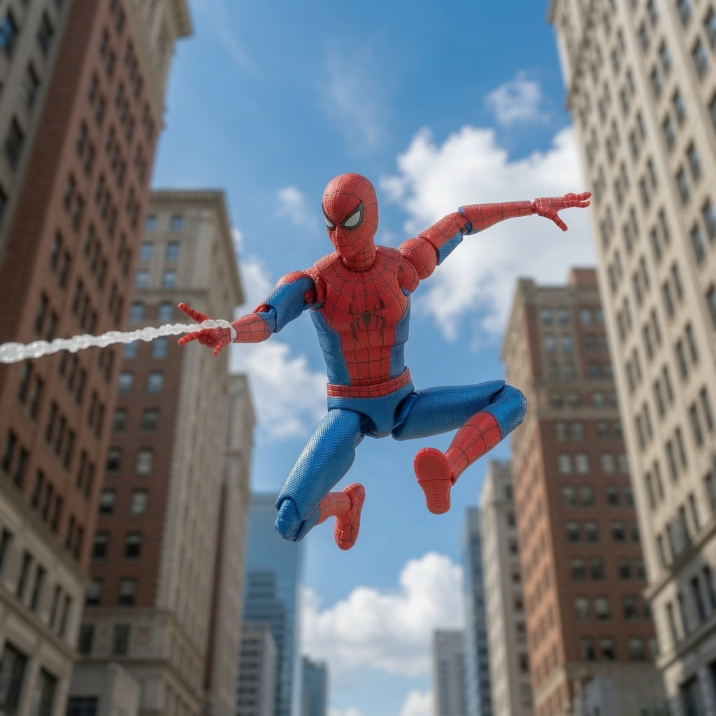 ZD Toys Marvel Official Spider-Man (Brand New Day) 7-Inch 1/10 Scale Action Figure | CRAZXY