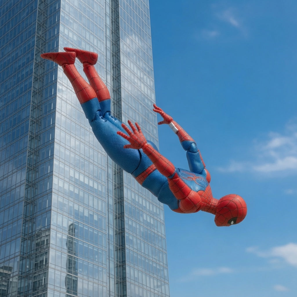 ZD Toys Marvel Official Spider-Man (Brand New Day) 7-Inch 1/10 Scale Action Figure | CRAZXY