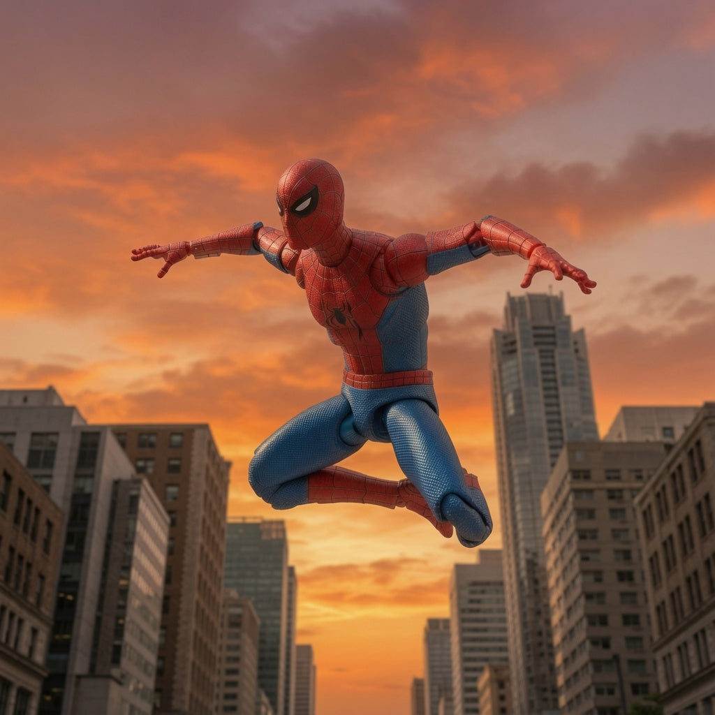 ZD Toys Marvel Official Spider-Man (Brand New Day) 7-Inch 1/10 Scale Action Figure | CRAZXY