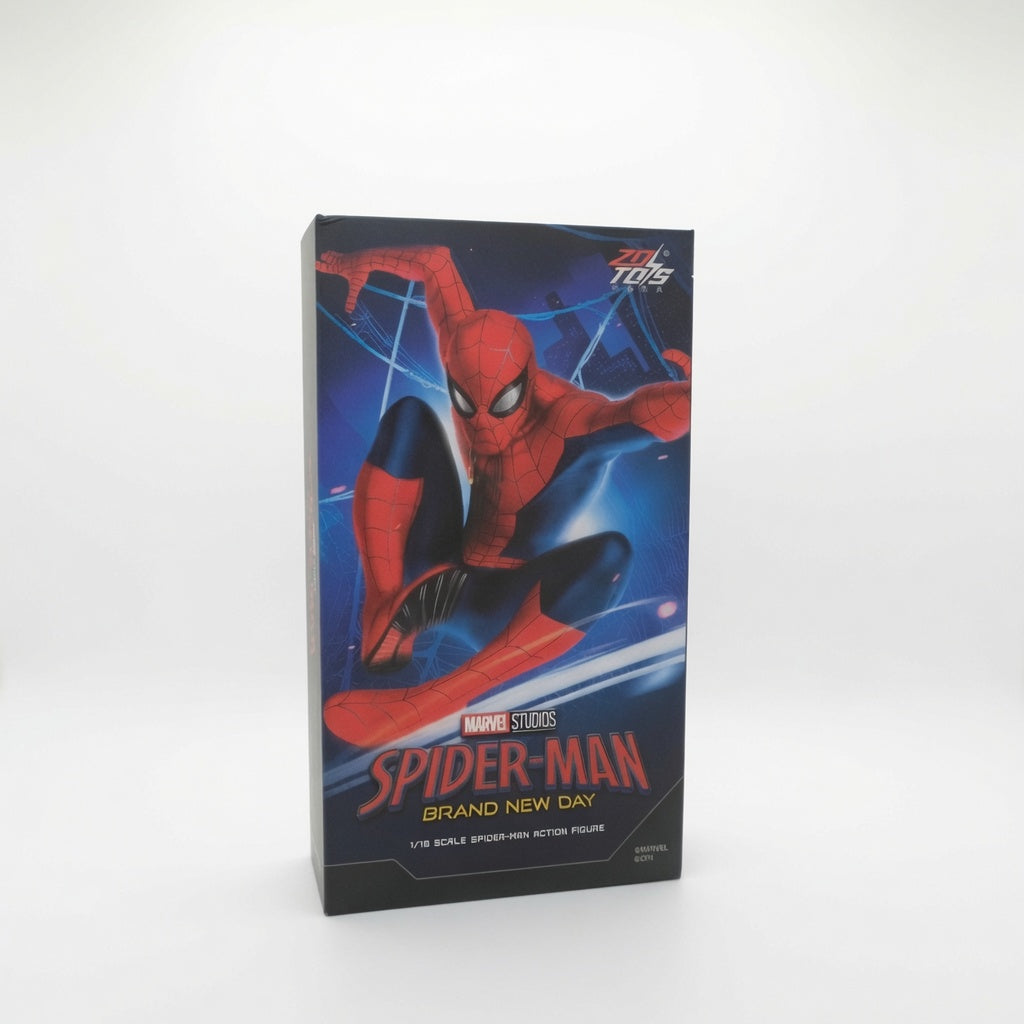 ZD Toys Marvel Official Spider-Man (Brand New Day) 7-Inch 1/10 Scale Action Figure | CRAZXY