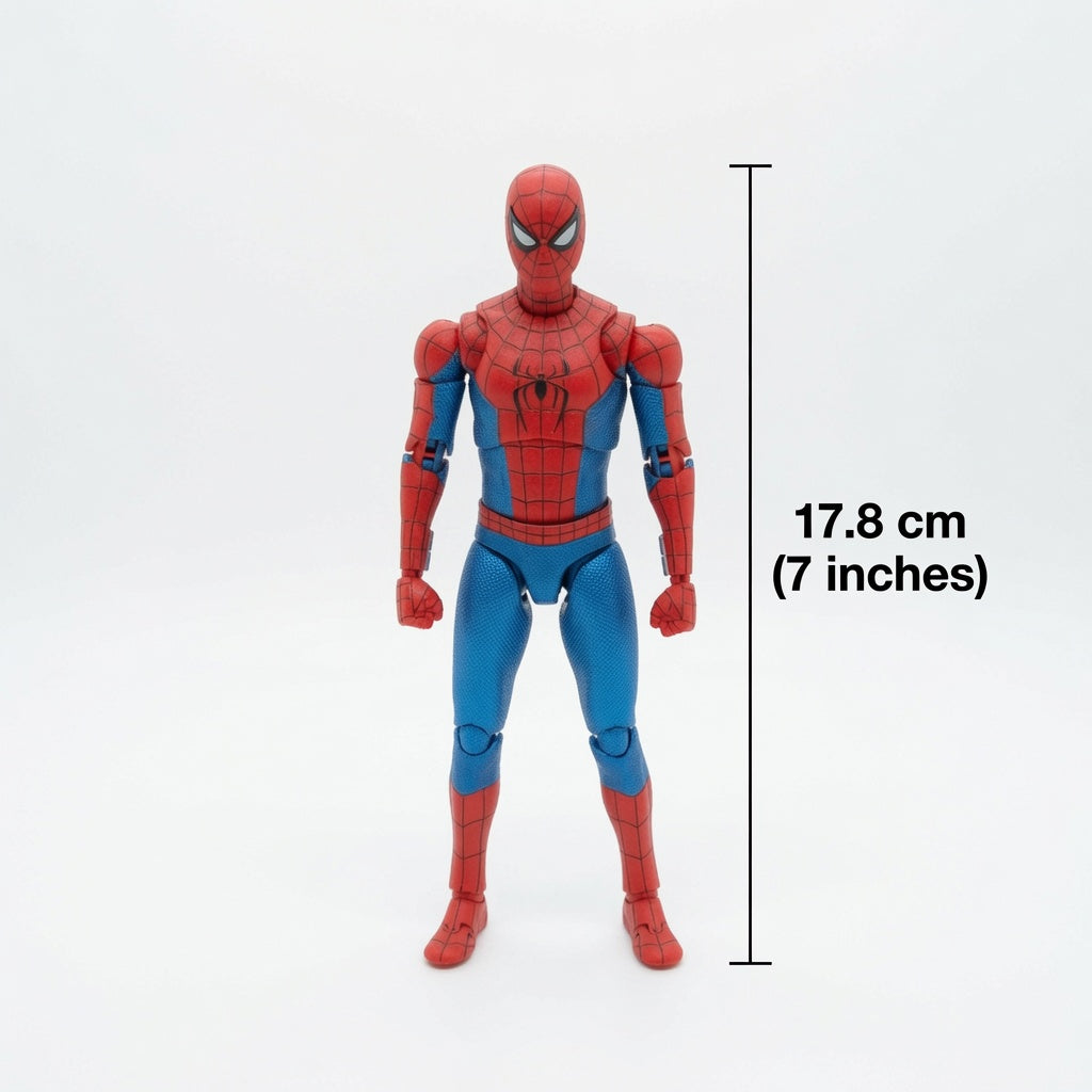 ZD Toys Marvel Official Spider-Man (Brand New Day) 7-Inch 1/10 Scale Action Figure | CRAZXY