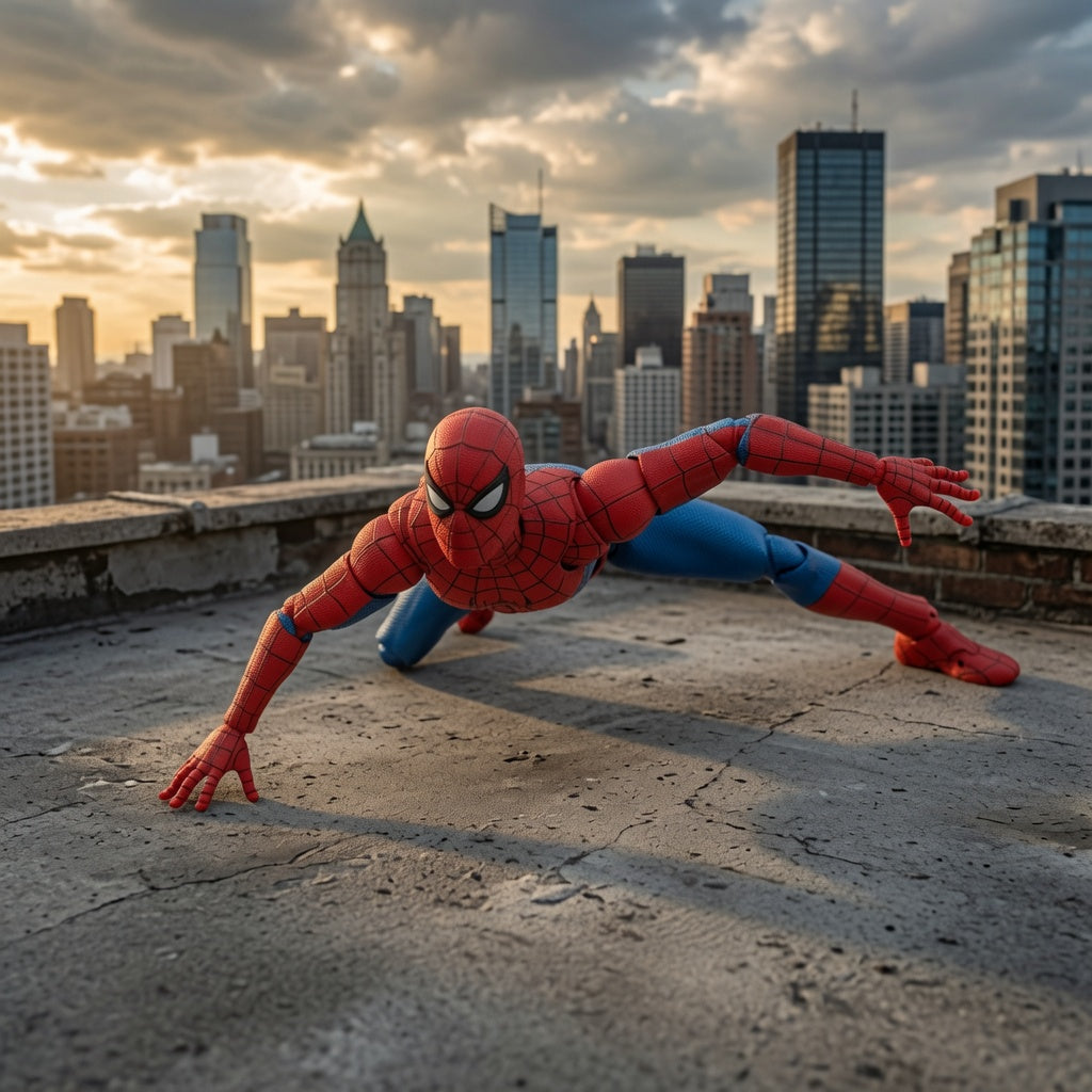 ZD Toys Marvel Official Spider-Man (Brand New Day) 7-Inch 1/10 Scale Action Figure | CRAZXY