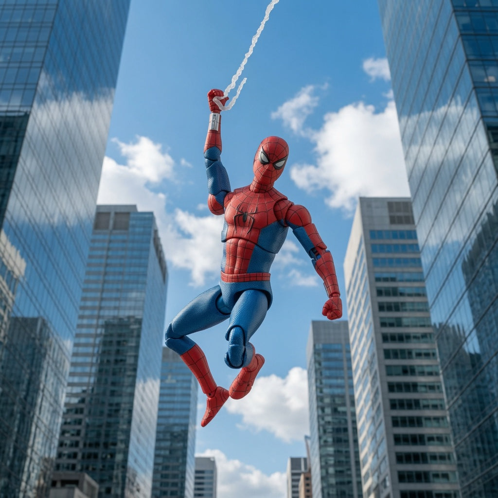 ZD Toys Marvel Official Spider-Man (Brand New Day) 7-Inch 1/10 Scale Action Figure | CRAZXY