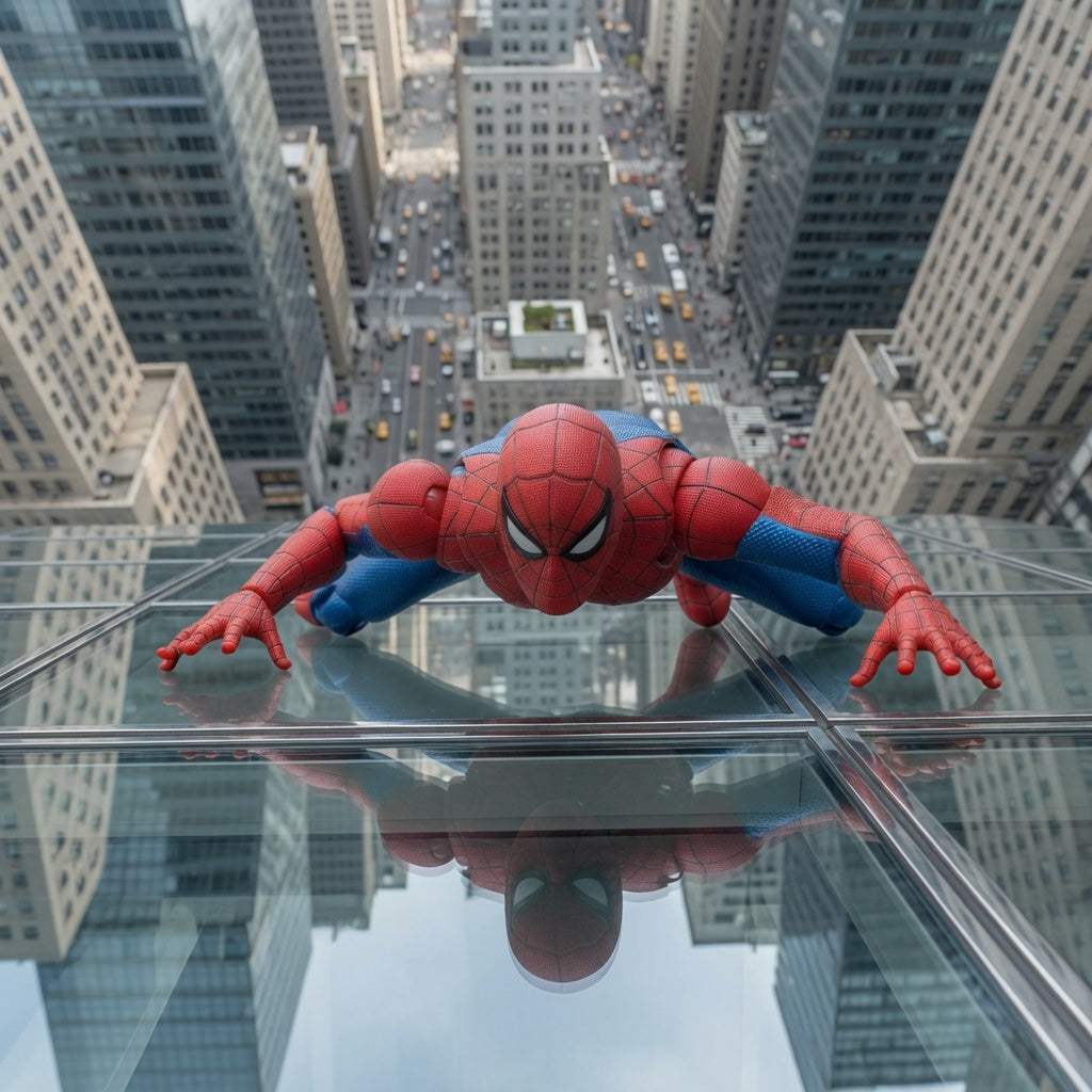 ZD Toys Marvel Official Spider-Man (Brand New Day) 7-Inch 1/10 Scale Action Figure | CRAZXY