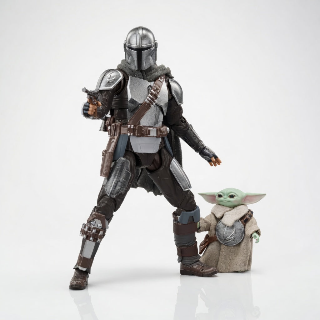 ZD Toys Star Wars: The Mandalorian and Grogu Collectible Action Figure Set