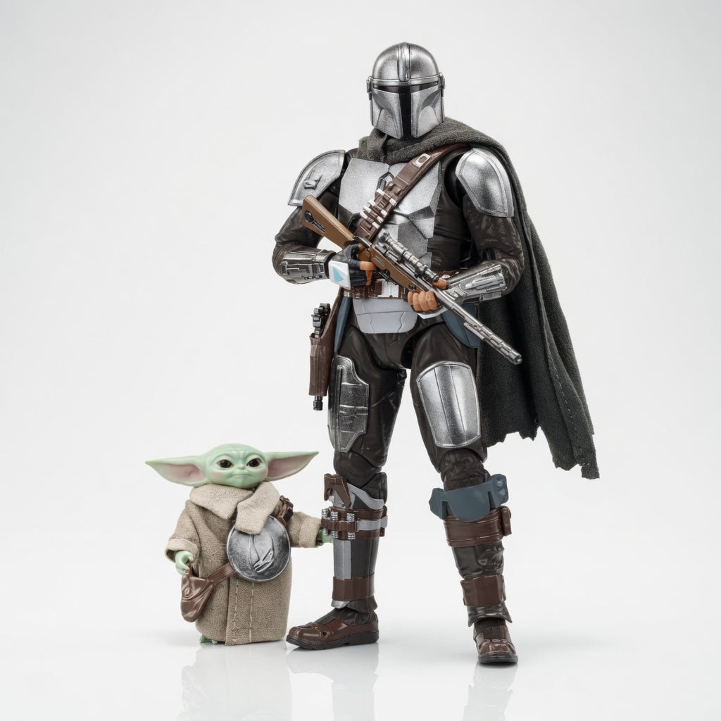 ZD Toys Star Wars: The Mandalorian and Grogu Collectible Action Figure Set
