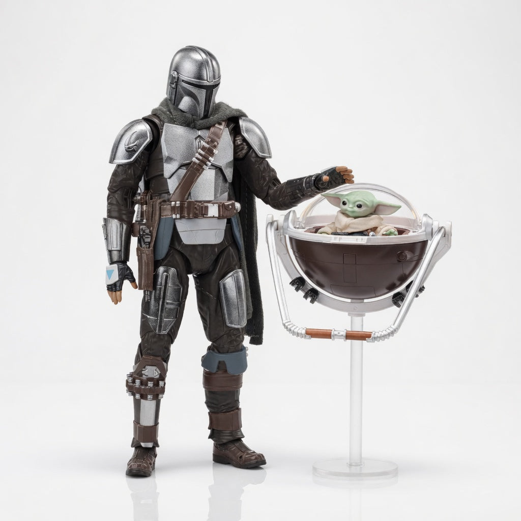 ZD Toys Star Wars: The Mandalorian and Grogu Collectible Action Figure Set