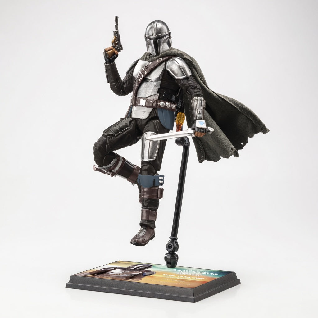 ZD Toys Star Wars: The Mandalorian Collectible Action Figure – Beskar Armor Edition