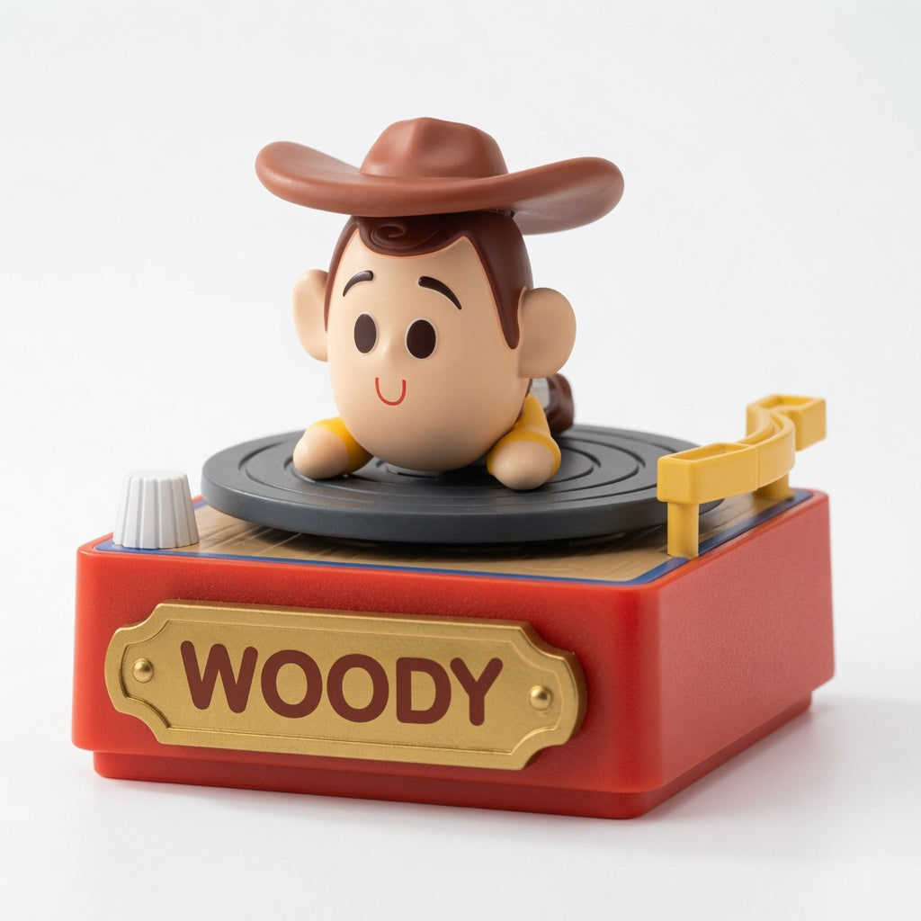 Lioh Toy Disney Toy Story Spinning Record Player Blind Box – Mini Drawer & Aroma Card Desktop Figurine | CRAZXY