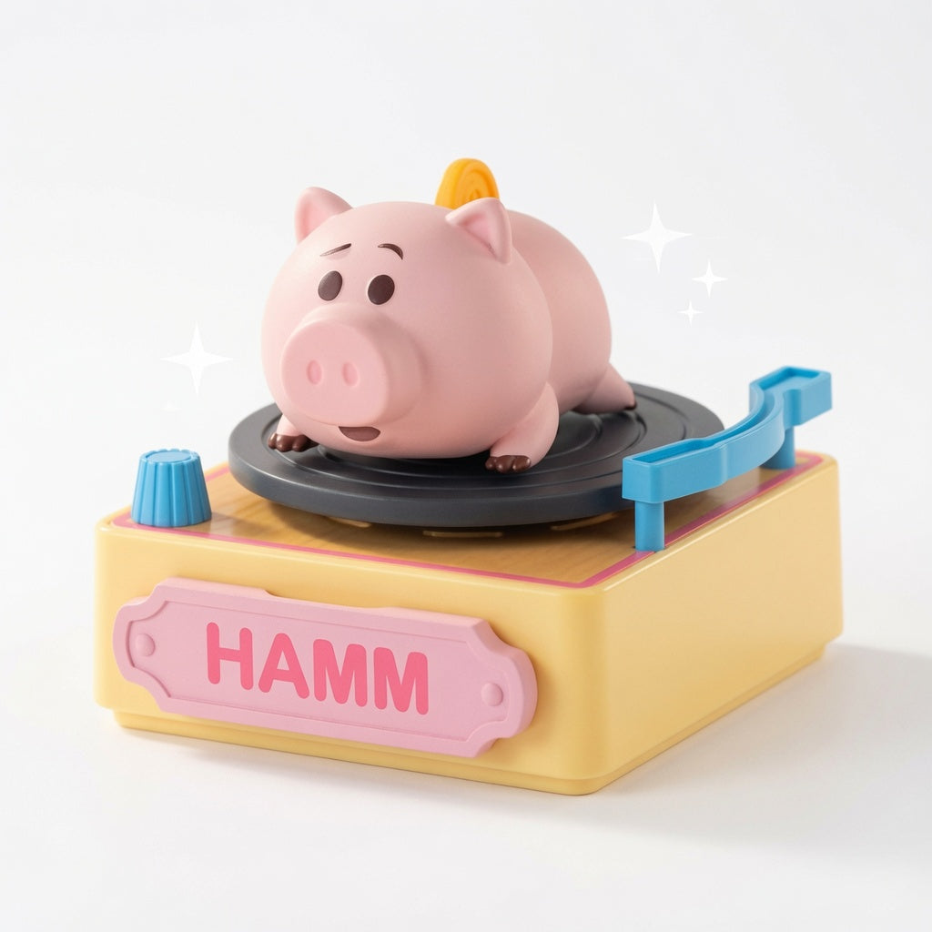 Lioh Toy Disney Toy Story Spinning Record Player Blind Box – Mini Drawer & Aroma Card Desktop Figurine | CRAZXY