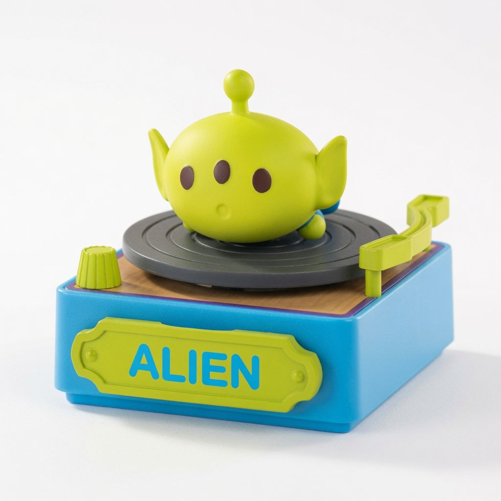 Lioh Toy Disney Toy Story Spinning Record Player Blind Box – Mini Drawer & Aroma Card Desktop Figurine | CRAZXY
