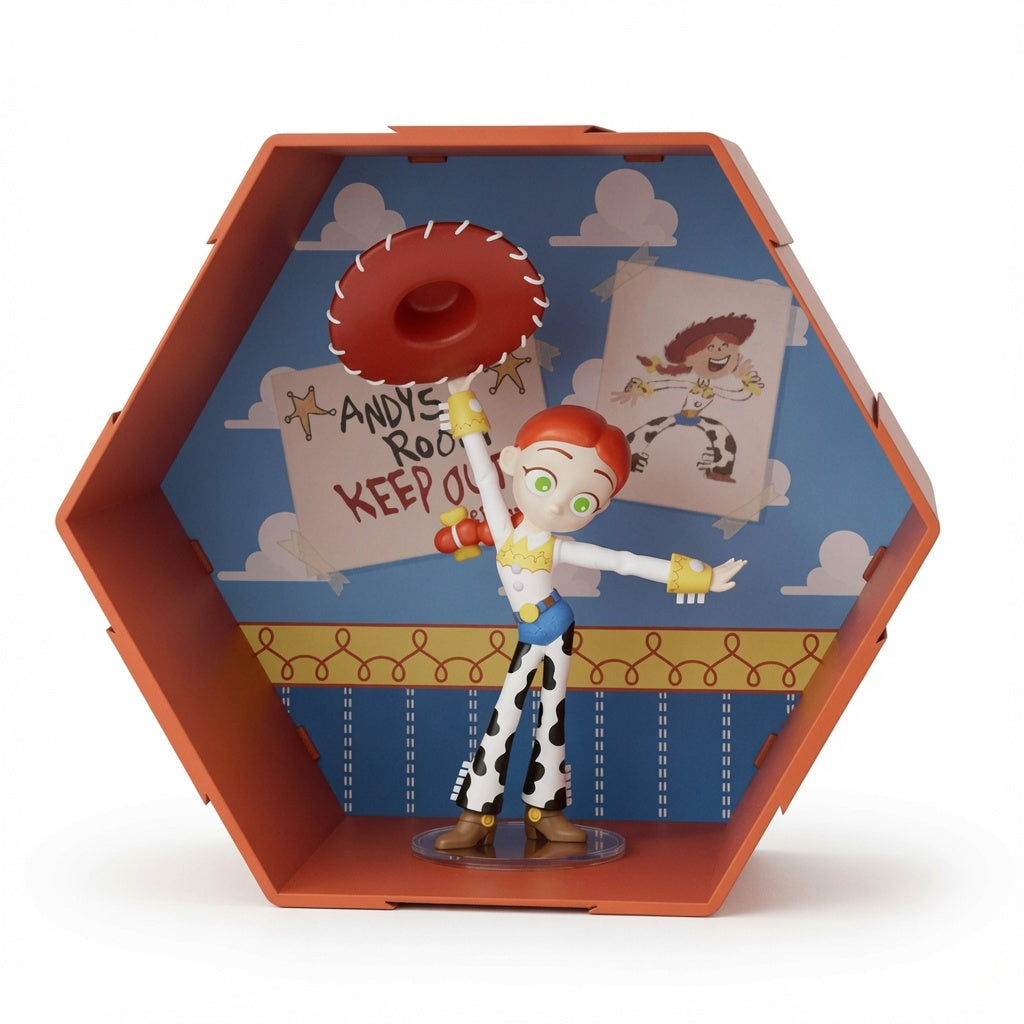 Disney Toy Story Moment of Memory Series Blind Box – Hexagonal Connectable Shadow Box Display Figurine | Buzz, Jessie, Ham, Forky & More | CRAZXY