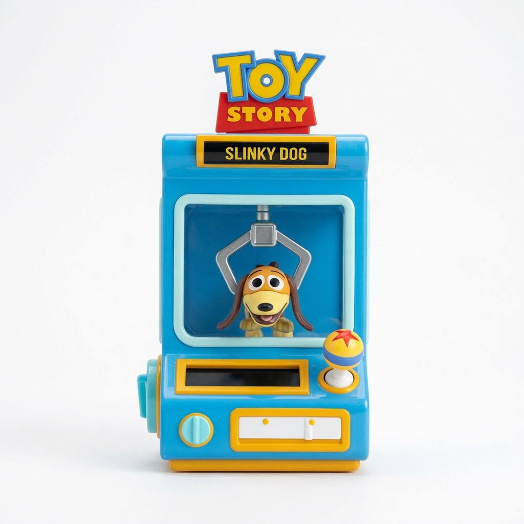 TOPTOY Disney Toy Story Crane Game Series Blind Box Figures | Solar-Powered Moving Desk Toys & Collectibles | CRAZXY