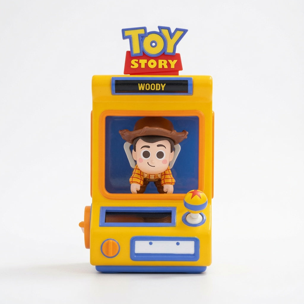 TOPTOY Disney Toy Story Crane Game Series Blind Box Figures | Solar-Powered Moving Desk Toys & Collectibles | CRAZXY