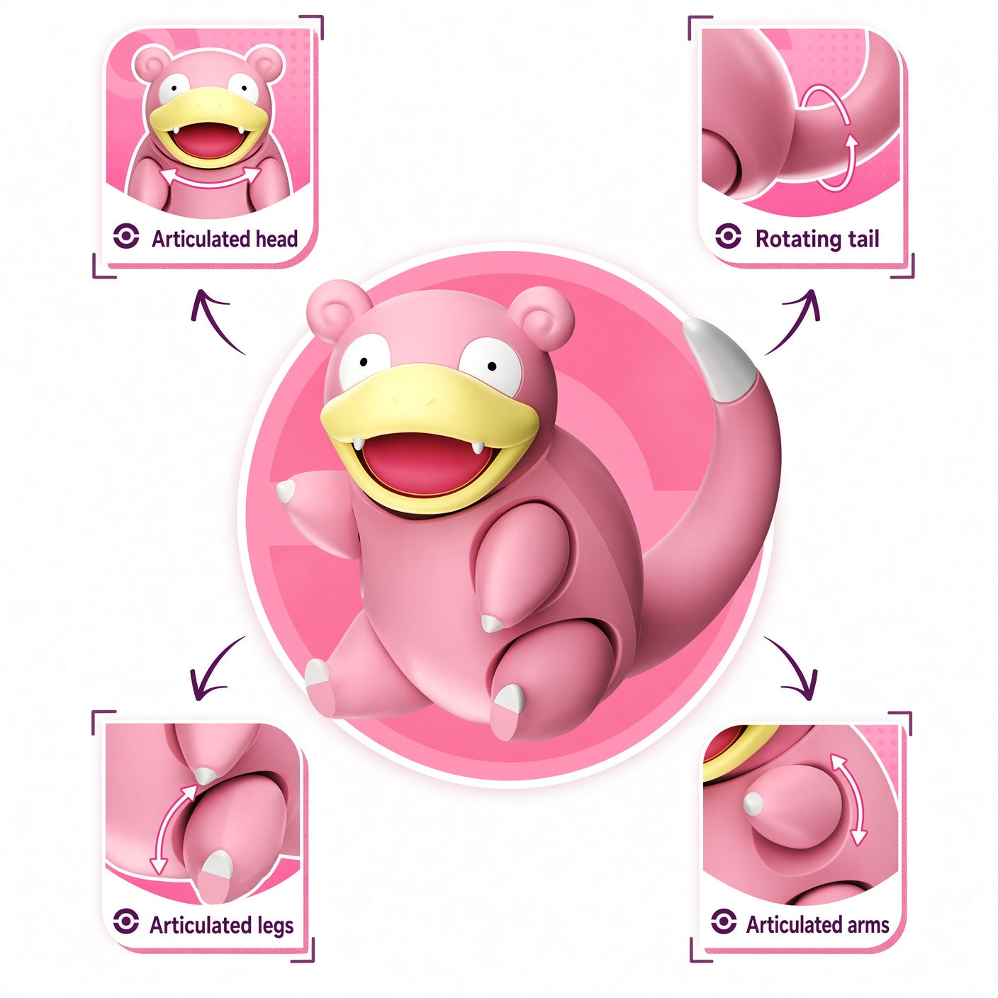 Blokees Pokémon Classic S Series – Slowpoke | CRAZXY