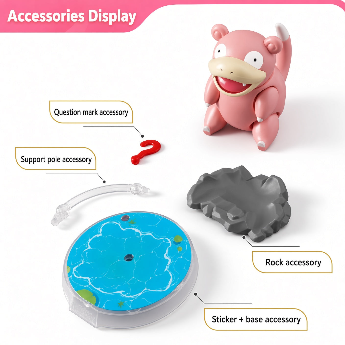 Blokees Pokémon Classic S Series – Slowpoke | CRAZXY