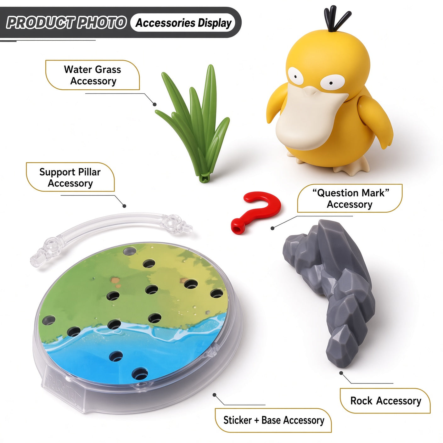 Blokees Pokémon Classic S Series – Psyduck | CRAZXY