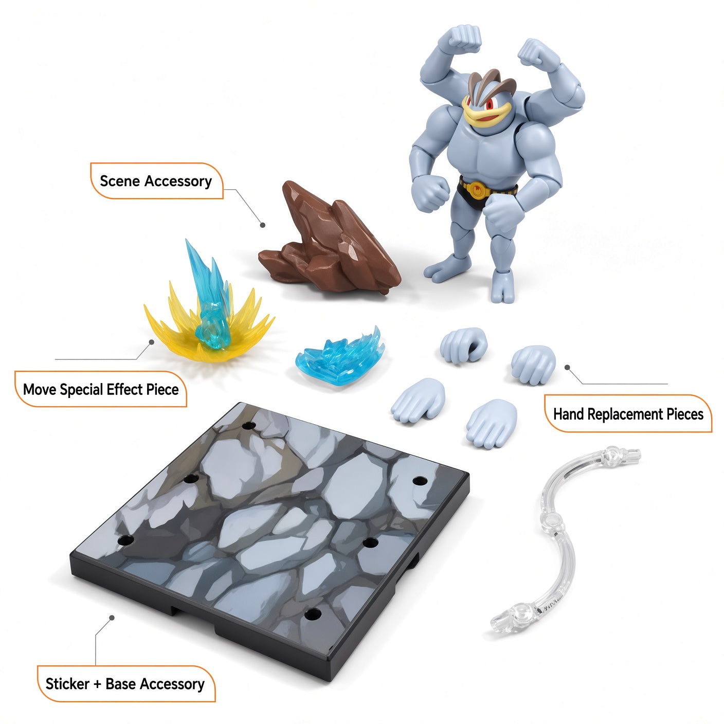 Blokees Pokémon mircale Series – Machamp | CRAZXY