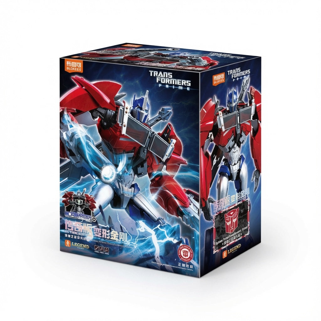 Blokees Transformers Action Edition 06 Optimus Prime: Transformers Prime Model Kit Figure