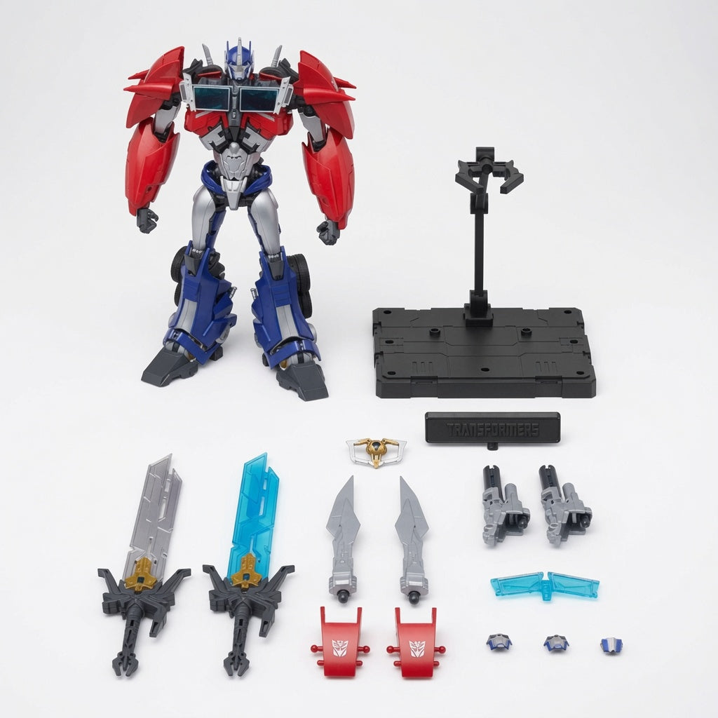 Blokees Transformers Action Edition 06 Optimus Prime: Transformers Prime Model Kit Figure