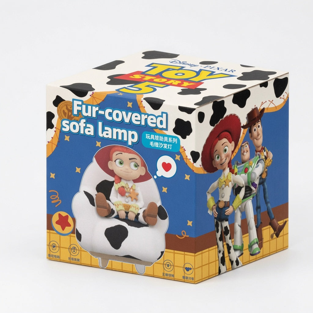 Disney Toy Story 5 Plush Sofa Lamp Blind Box – Desktop Collectible Figurine with Secret Bo Peep Edition | CRAZXY