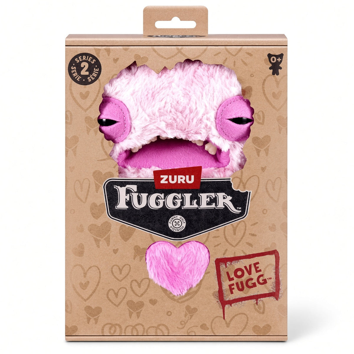 Fuggler Love Fuggs 9-Inch Wide Eyed Weirdo Plush