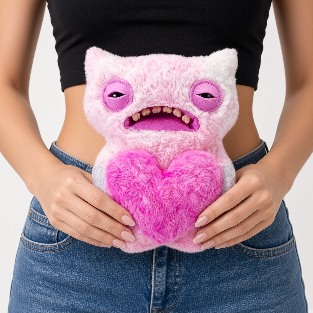 Fuggler Love Fuggs 9-Inch Wide Eyed Weirdo Plush