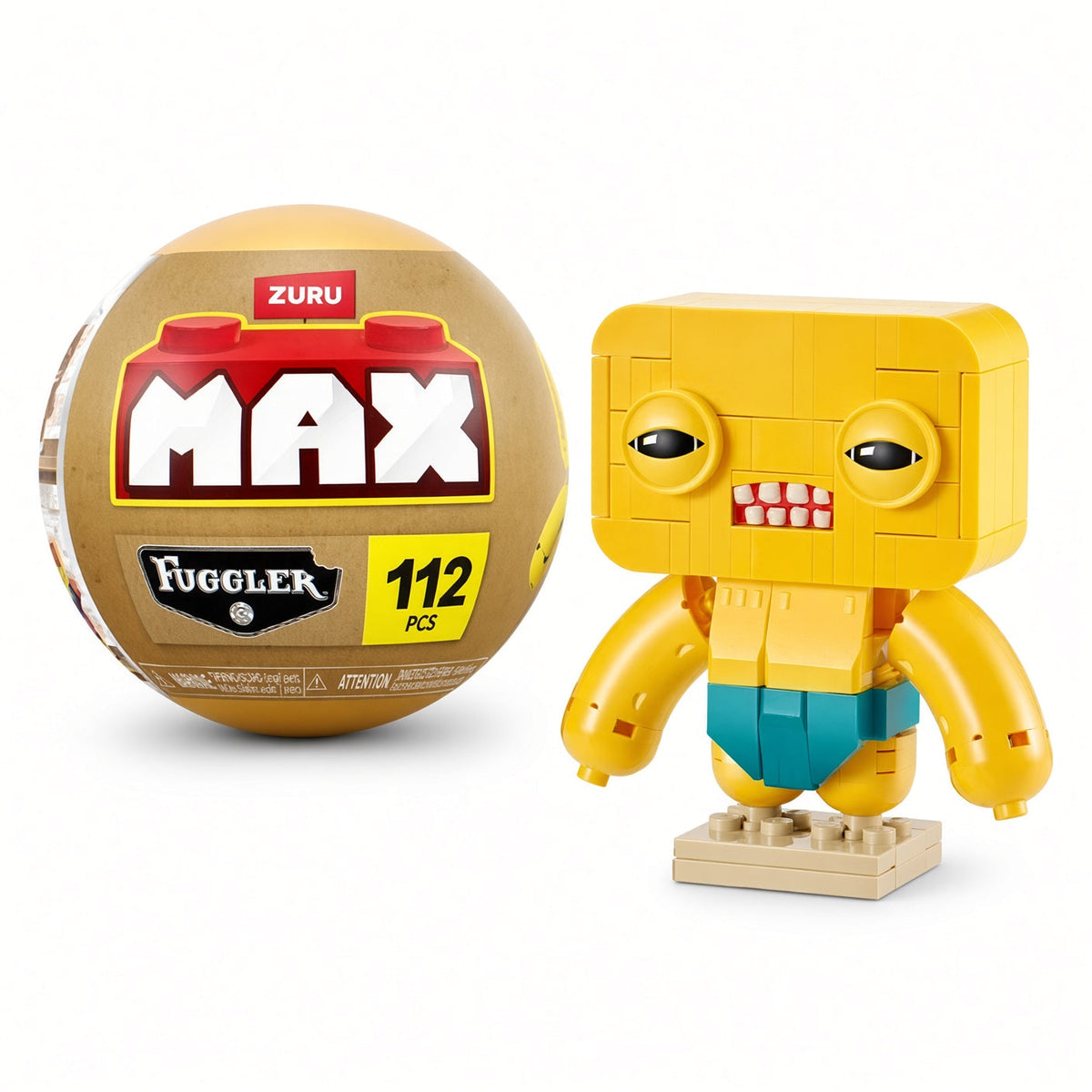 Fuggler MAX Build More Premium Fuggler Bricks Series 1 Mr Buttons