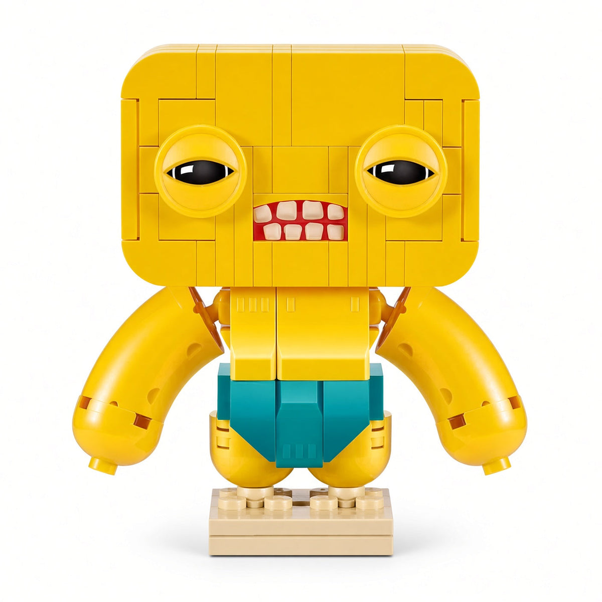 Fuggler MAX Build More Premium Fuggler Bricks Series 1 Mr Buttons
