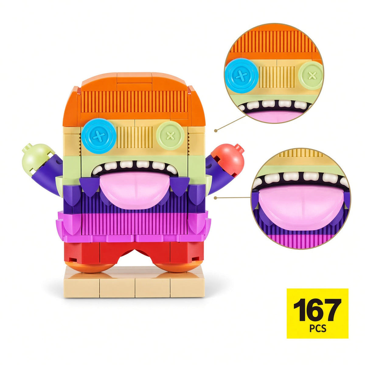 Fuggler MAX Build More Premium Fuggler Bricks Series 1 Oogah Booga