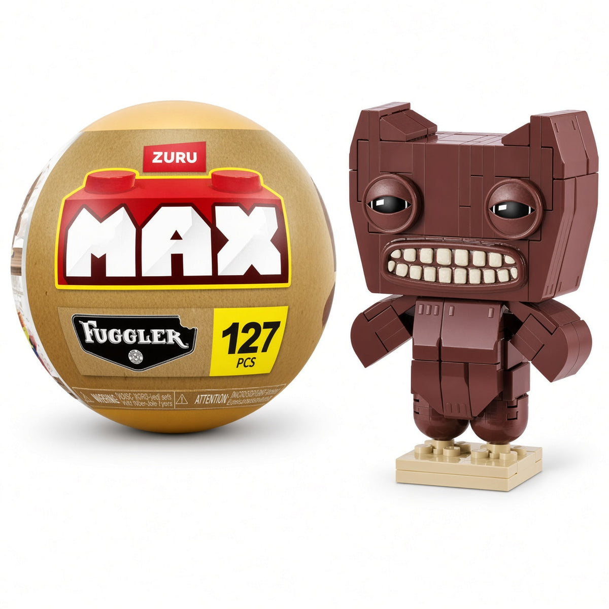 Fuggler MAX Build More Premium Fuggler Bricks Series 1 Squidge