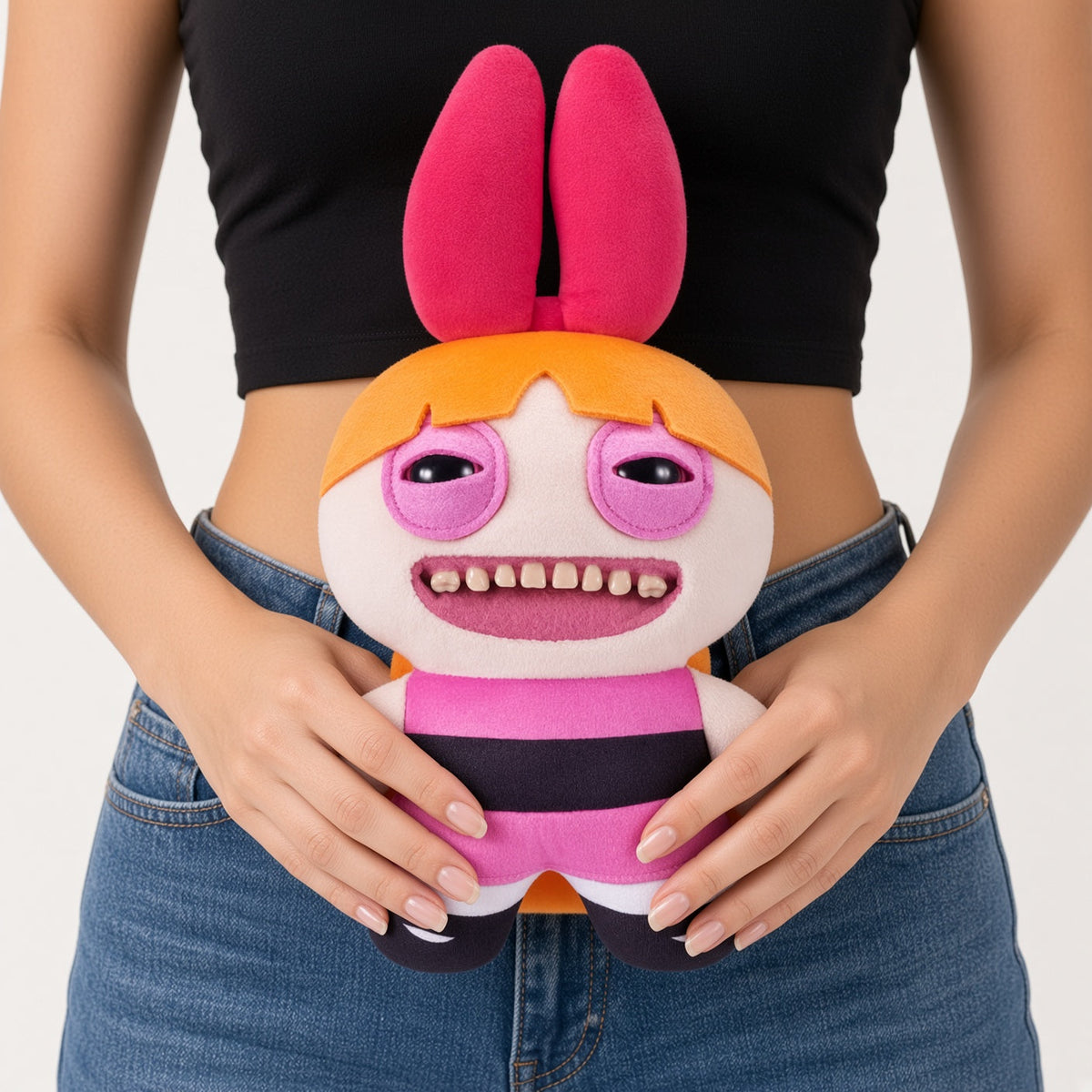 Fuggler Powerpuff Girls 9-Inch Blossom Plush