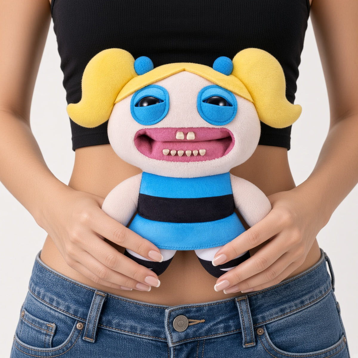 Fuggler Powerpuff Girls 9-Inch Bubbles Plush