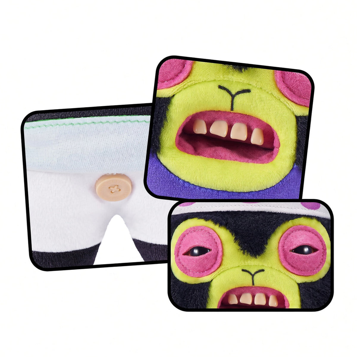 Fuggler Powerpuff Girls 9-Inch Mojo Jojo Plush