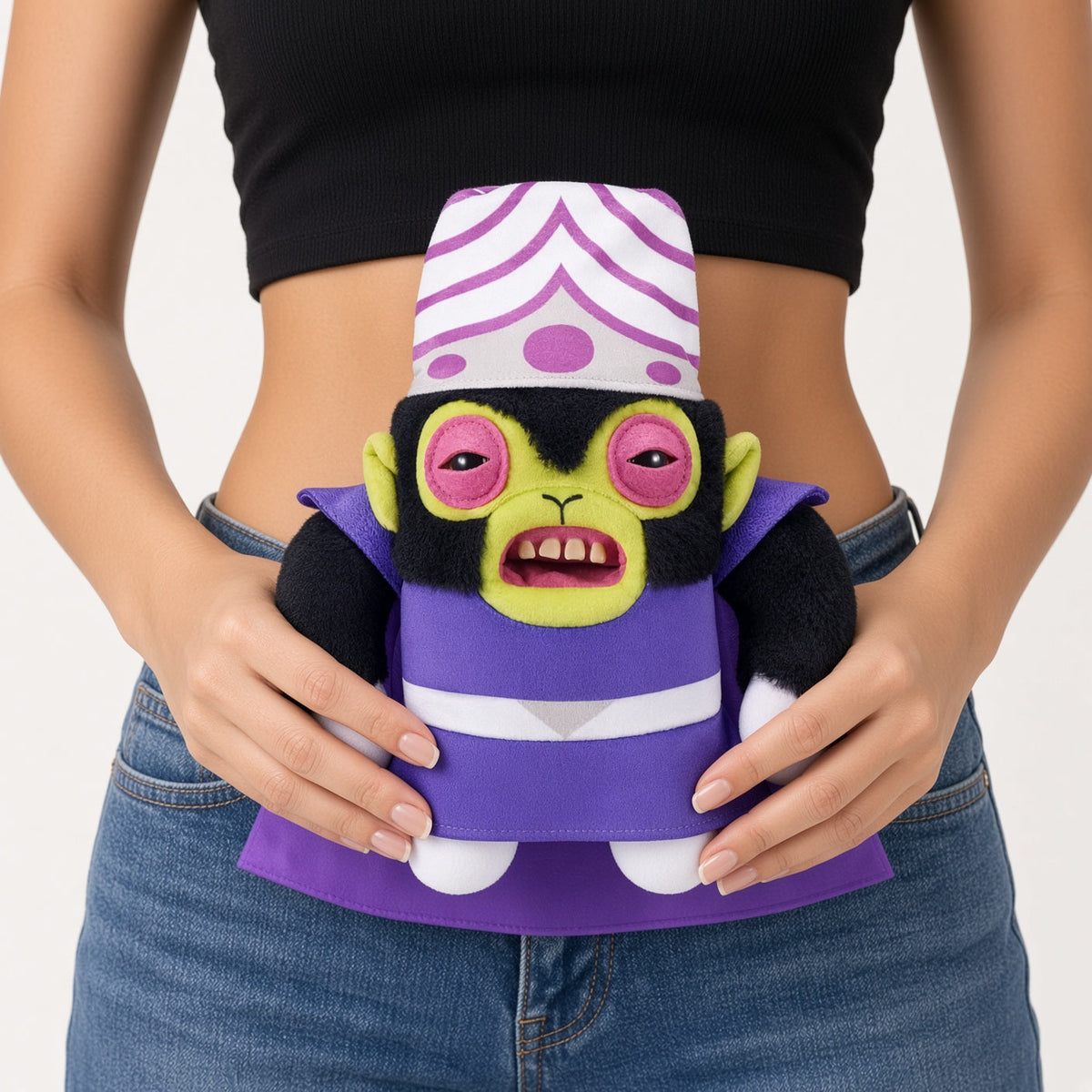 Fuggler Powerpuff Girls 9-Inch Mojo Jojo Plush