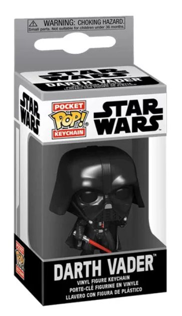 Funko Star Wars Stormtrooper & Darth Vader Bag Charm Pendant Figure