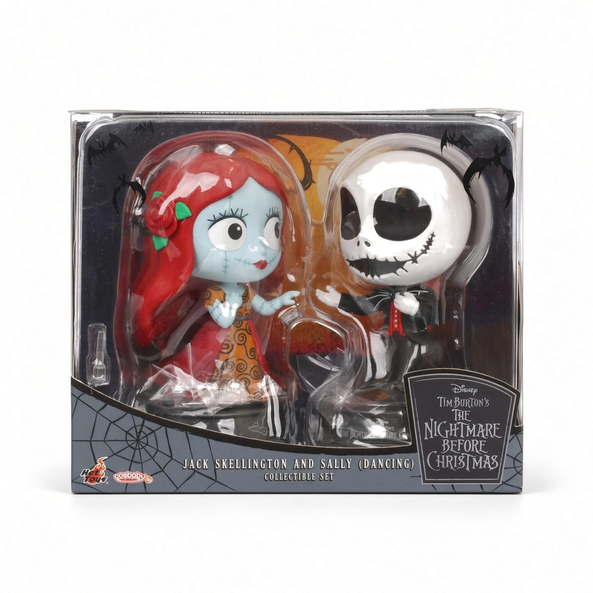 Jack Skellington and Sally (Dancing) Cosbaby (S) Collectible Set