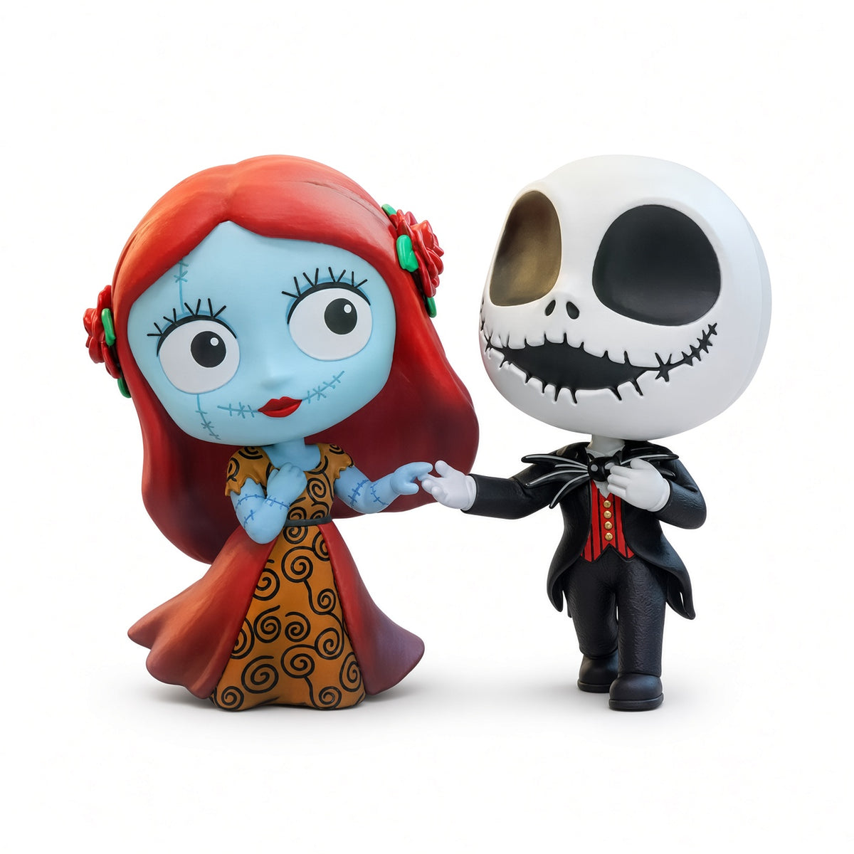 Jack Skellington and Sally (Dancing) Cosbaby (S) Collectible Set