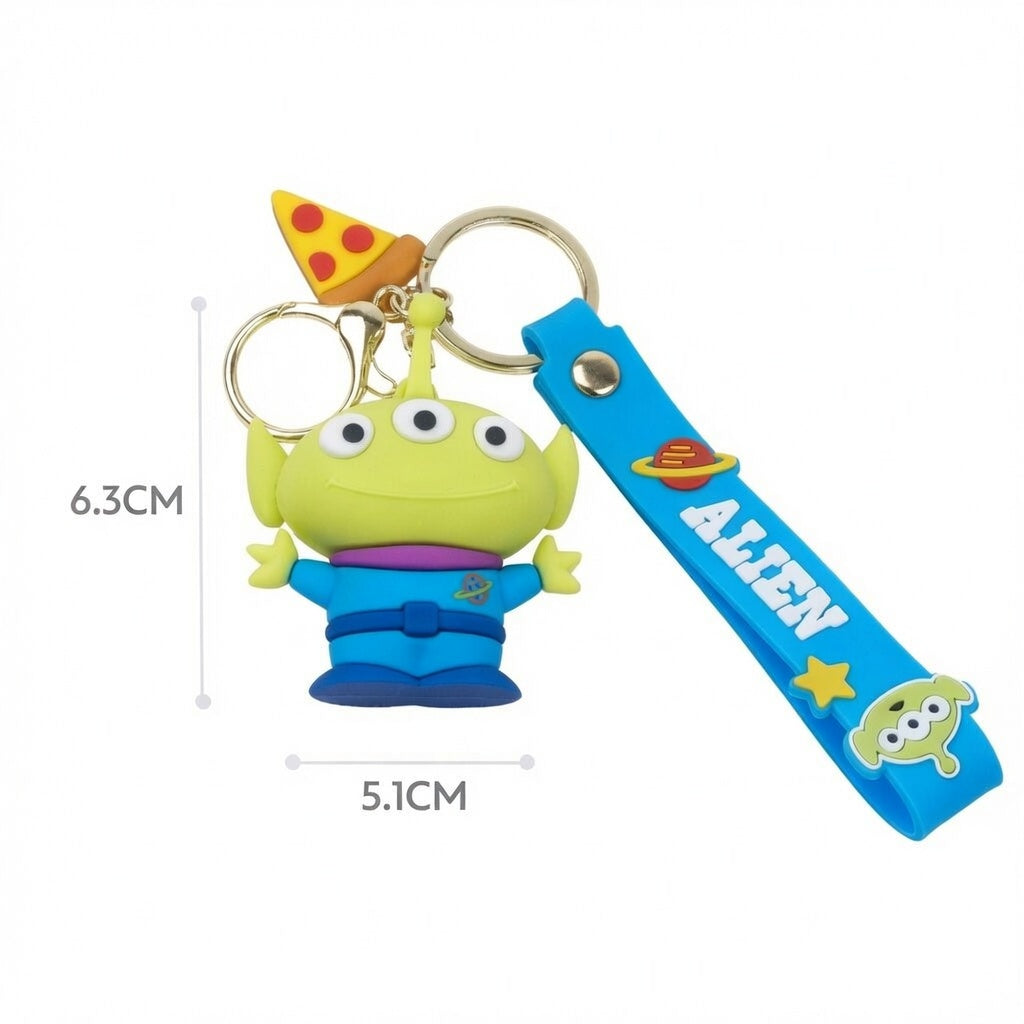 GOLDLOK Disney Toy Story Character Keychain - Cute Cartoon Style Accessory