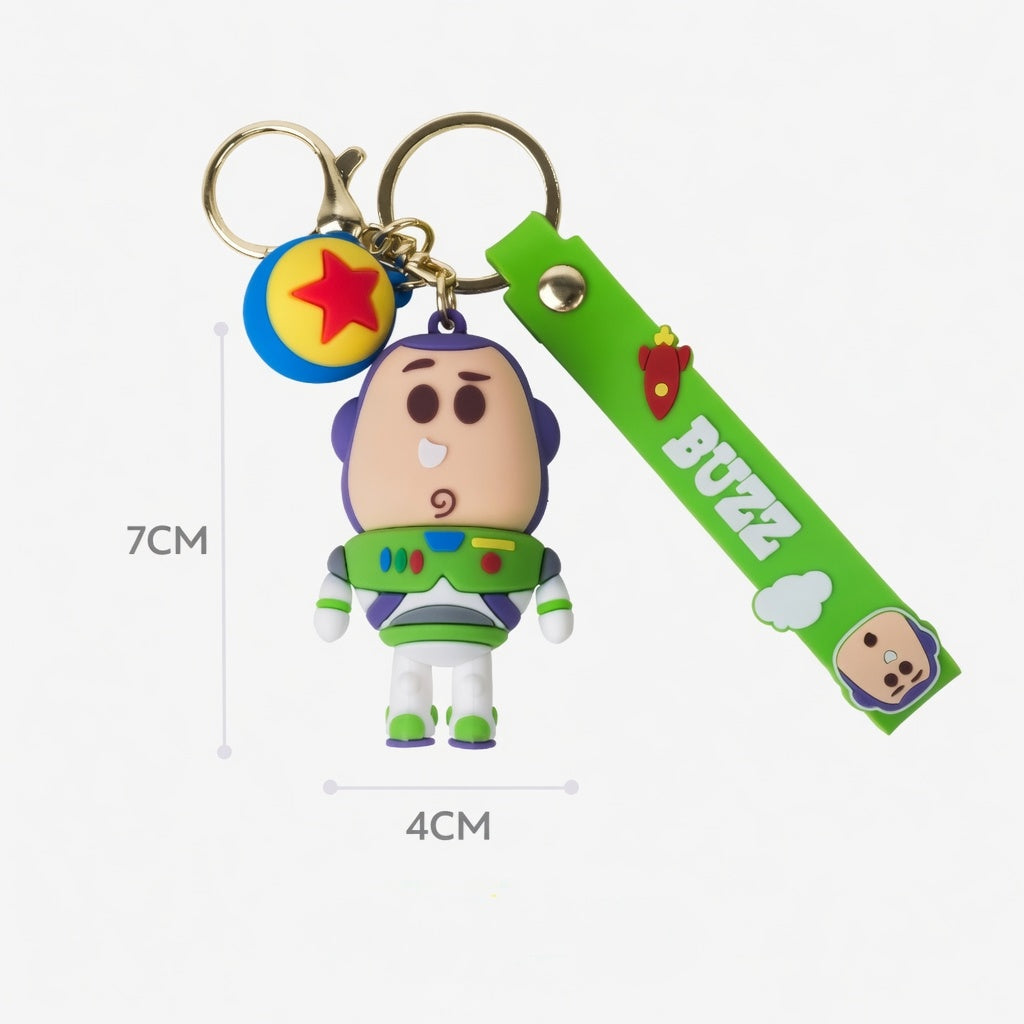 GOLDLOK Disney Toy Story Character Keychain - Cute Cartoon Style Accessory
