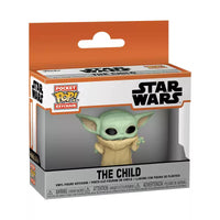 Funko POP! Star Wars The Mandalorian Baby Yoda Grogu Keychain Pendant Collectible Figure
