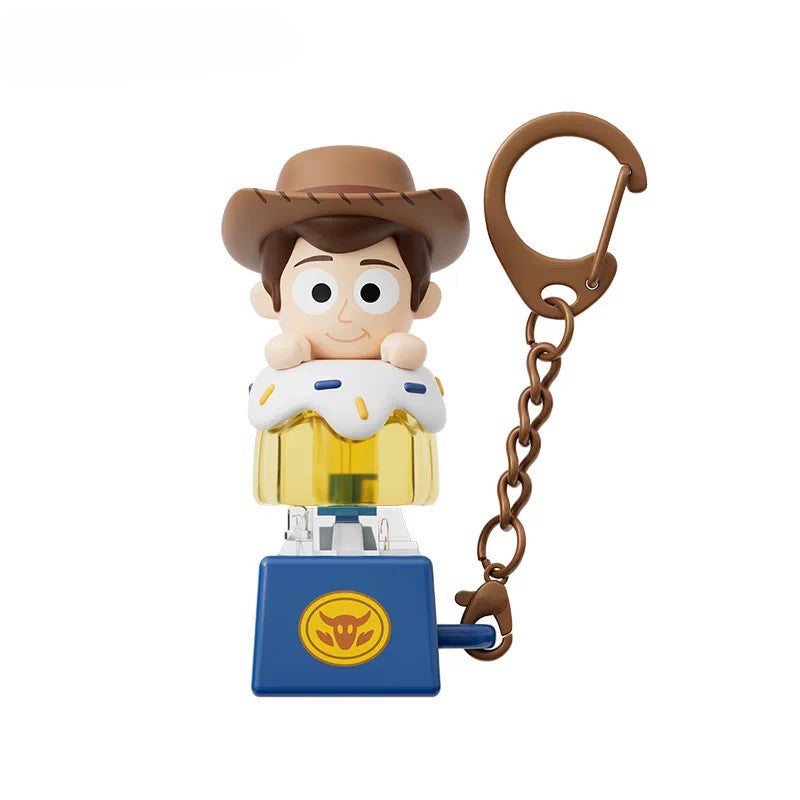 HOLLY BOX Disney Toy Story 5 Fidget Keycap Keychain - Cute Backpack Charm & Toy Collectible | CRAZXY